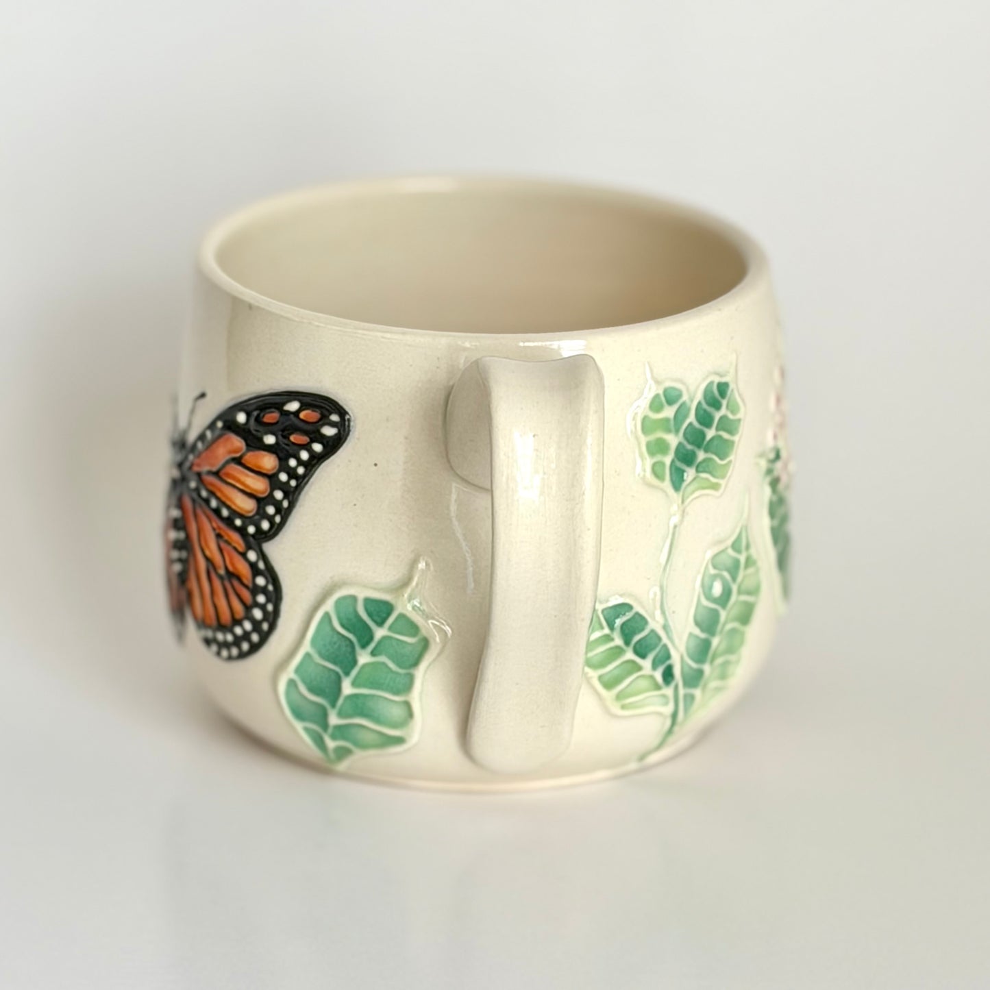 Botanical Mug: Monarch Lifecycle #4164