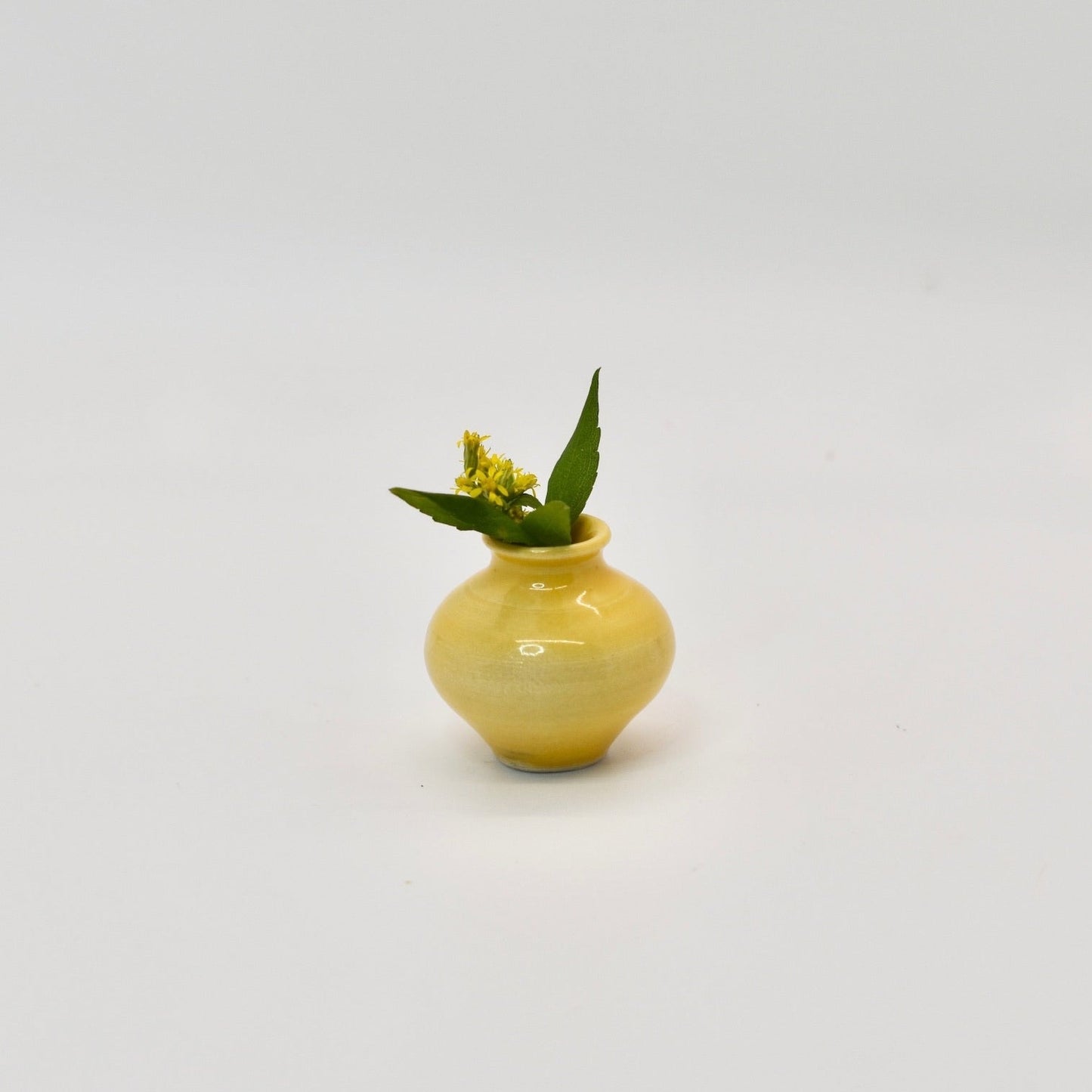 Mini Yellow Bud Vase #2032