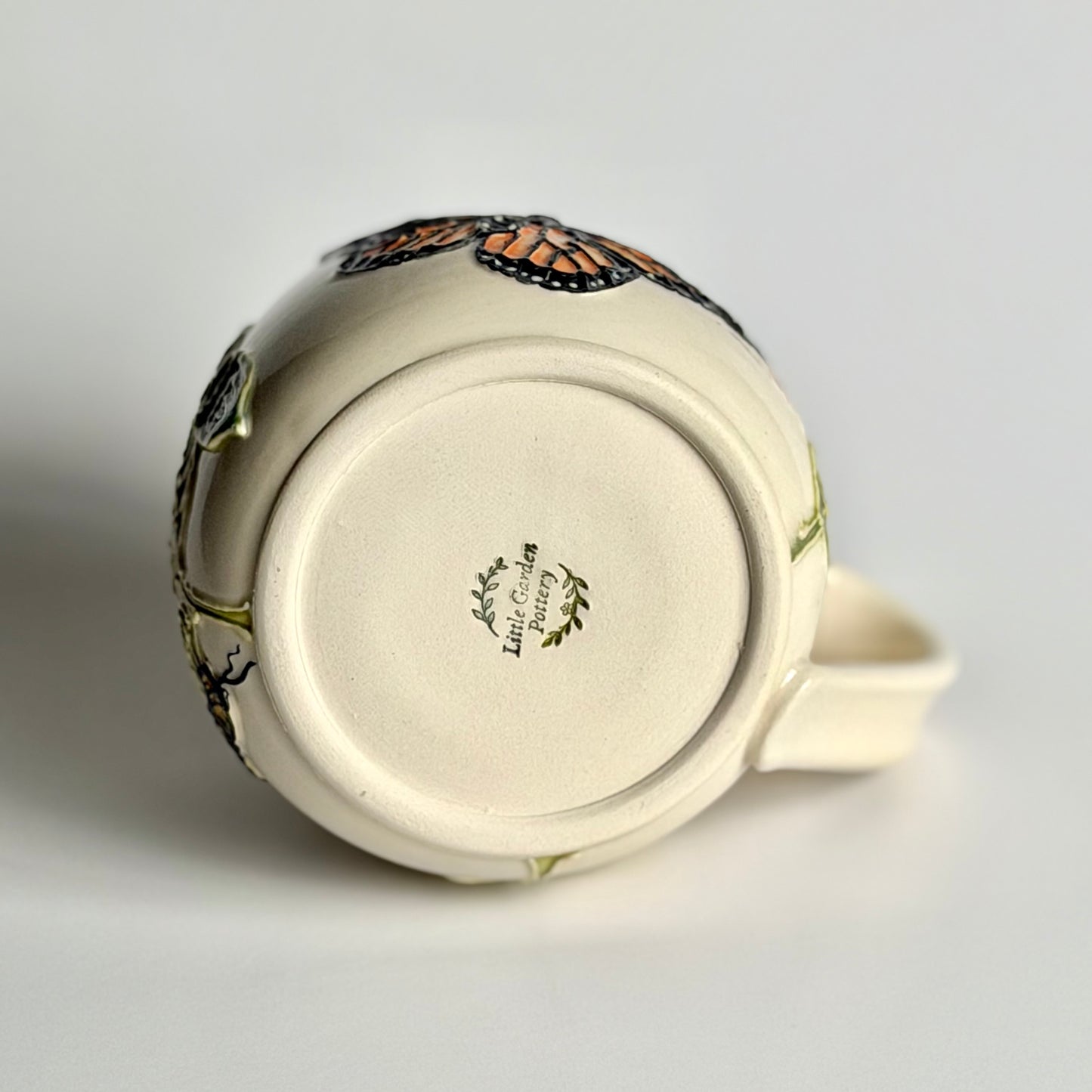 Botanical Mug: Monarch Lifecycle, "migration is beautiful” #4170