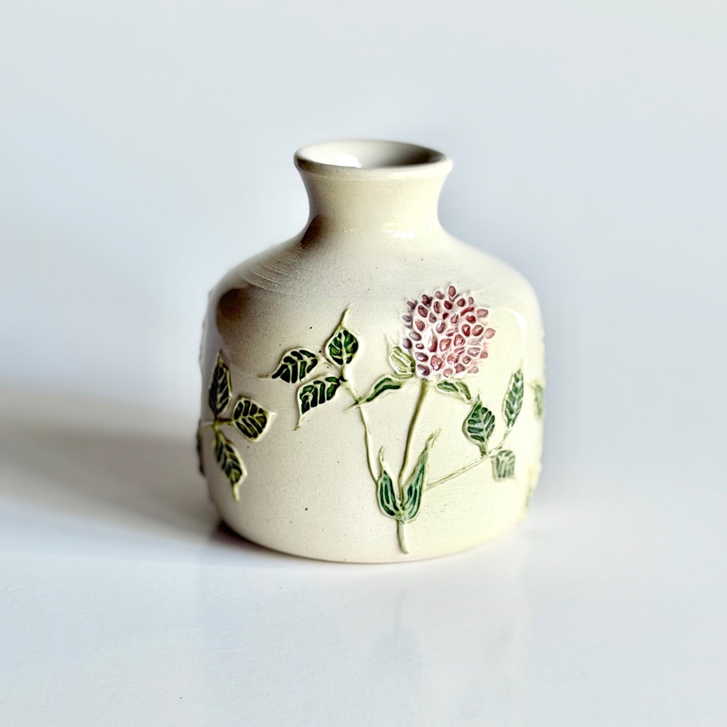 Botanical Vase: Clover & Honeybee #4125