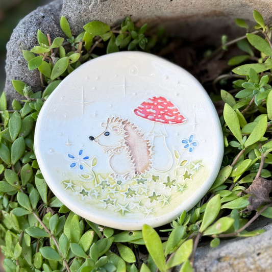 Trinket Dish Large: Hedgehog #4108