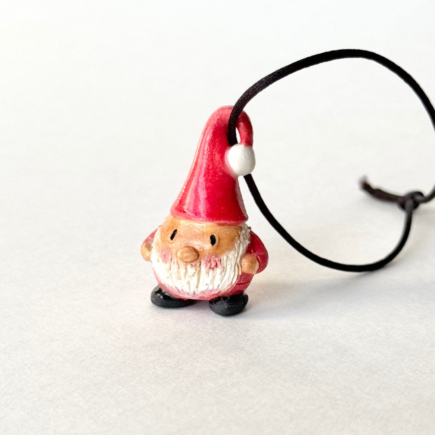 Mini Santa Gnome Ornament: Medium Skin Tone #2141