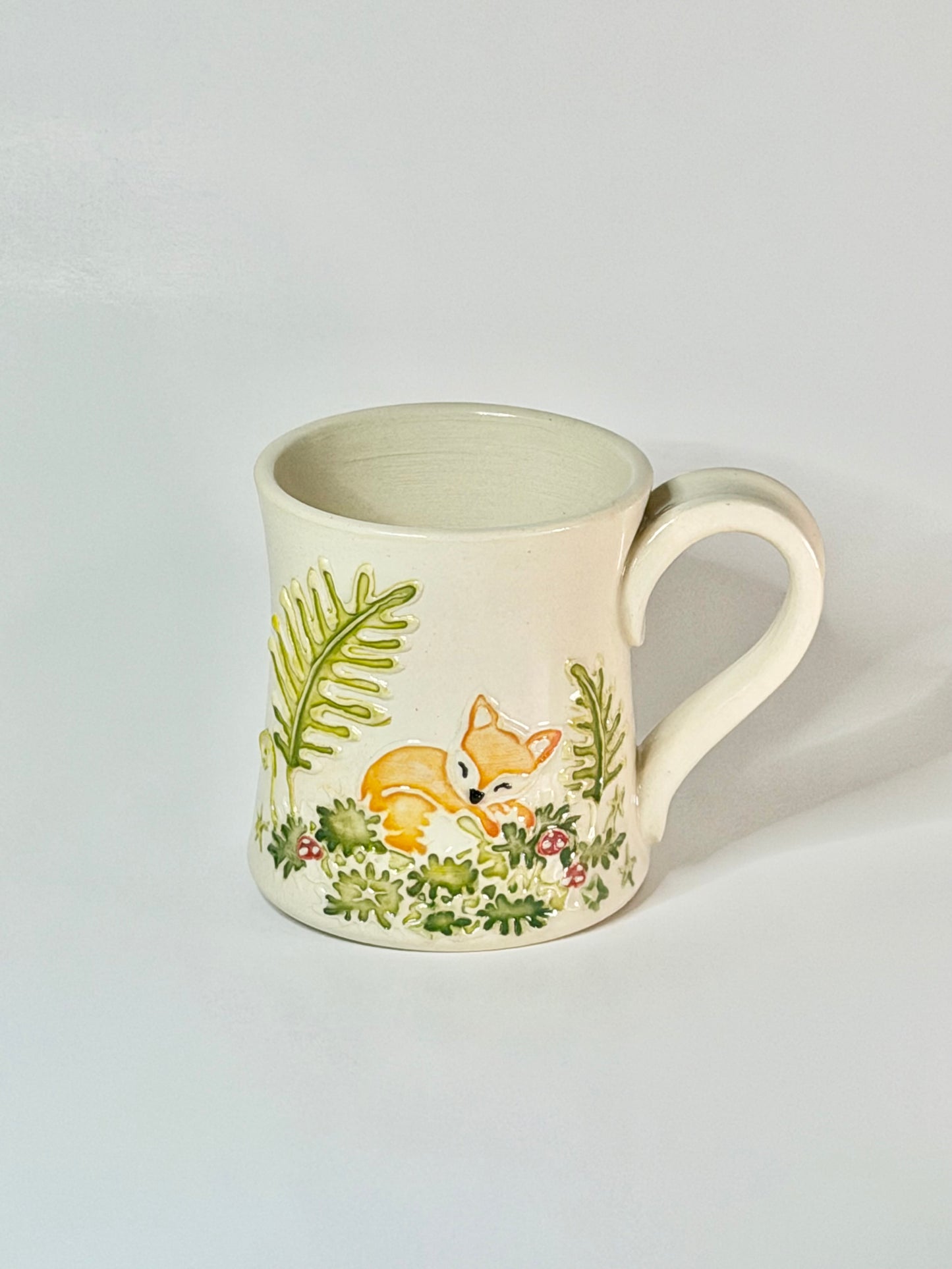 Fox & Fern Botanical Mug #4179