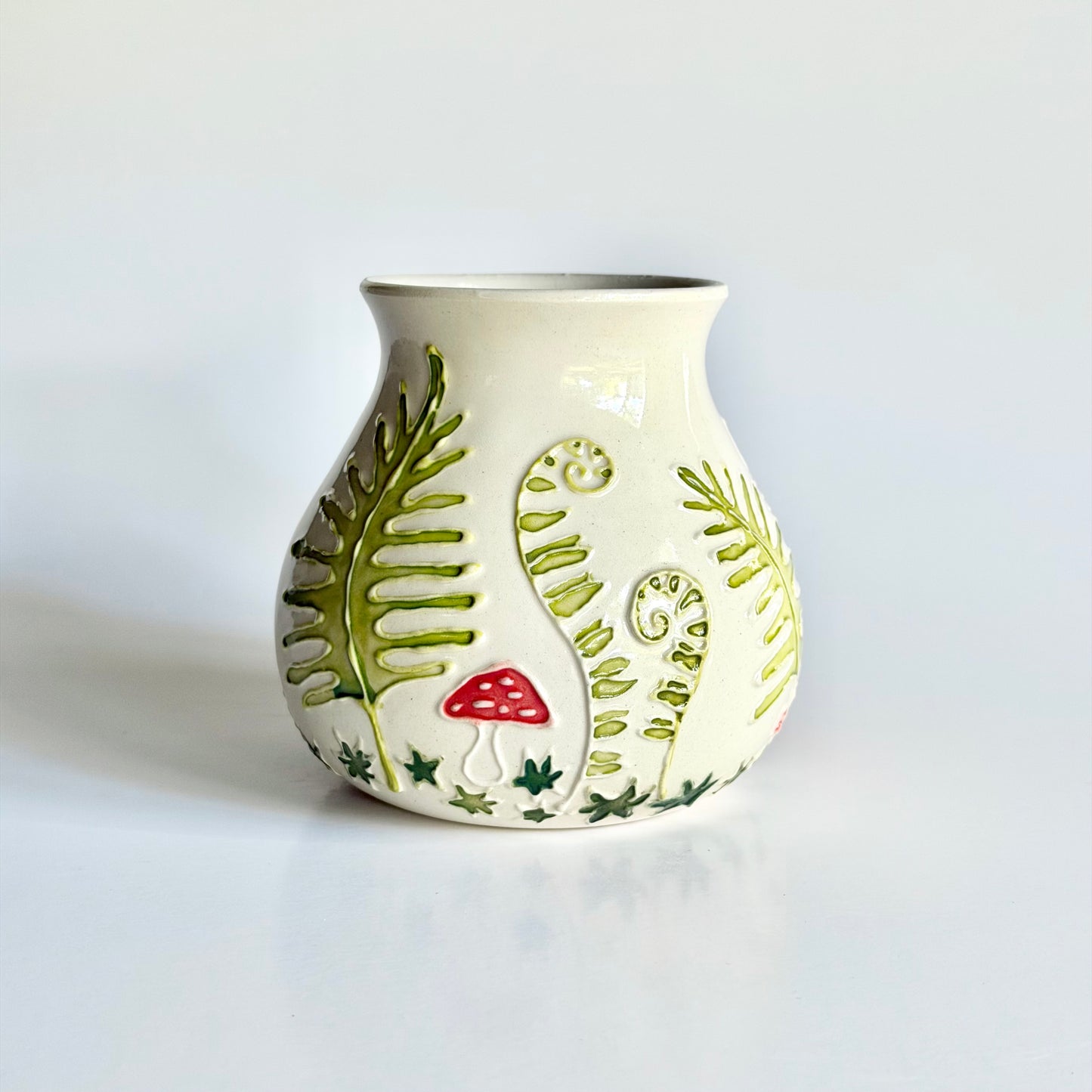 Botanical Vase: Fox & Fern #4124