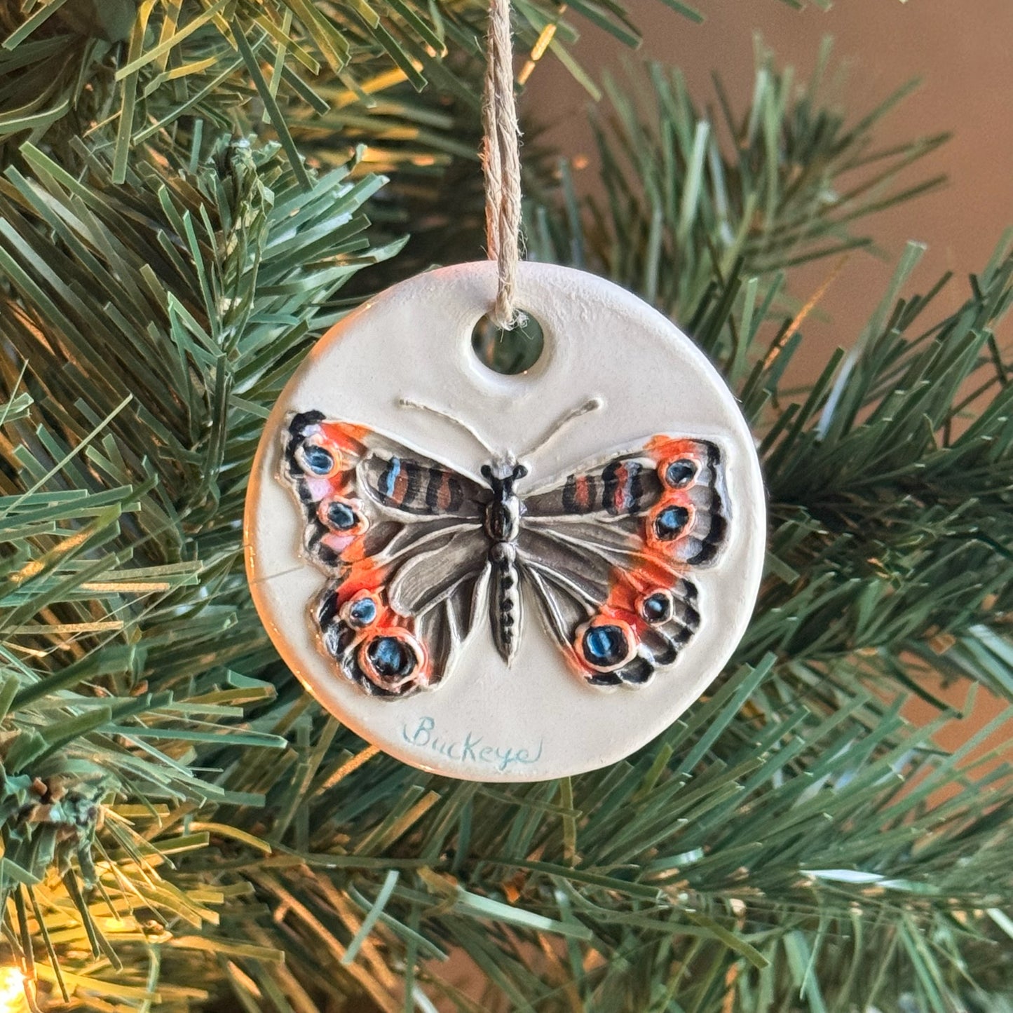 Buckeye Ornament  #4018