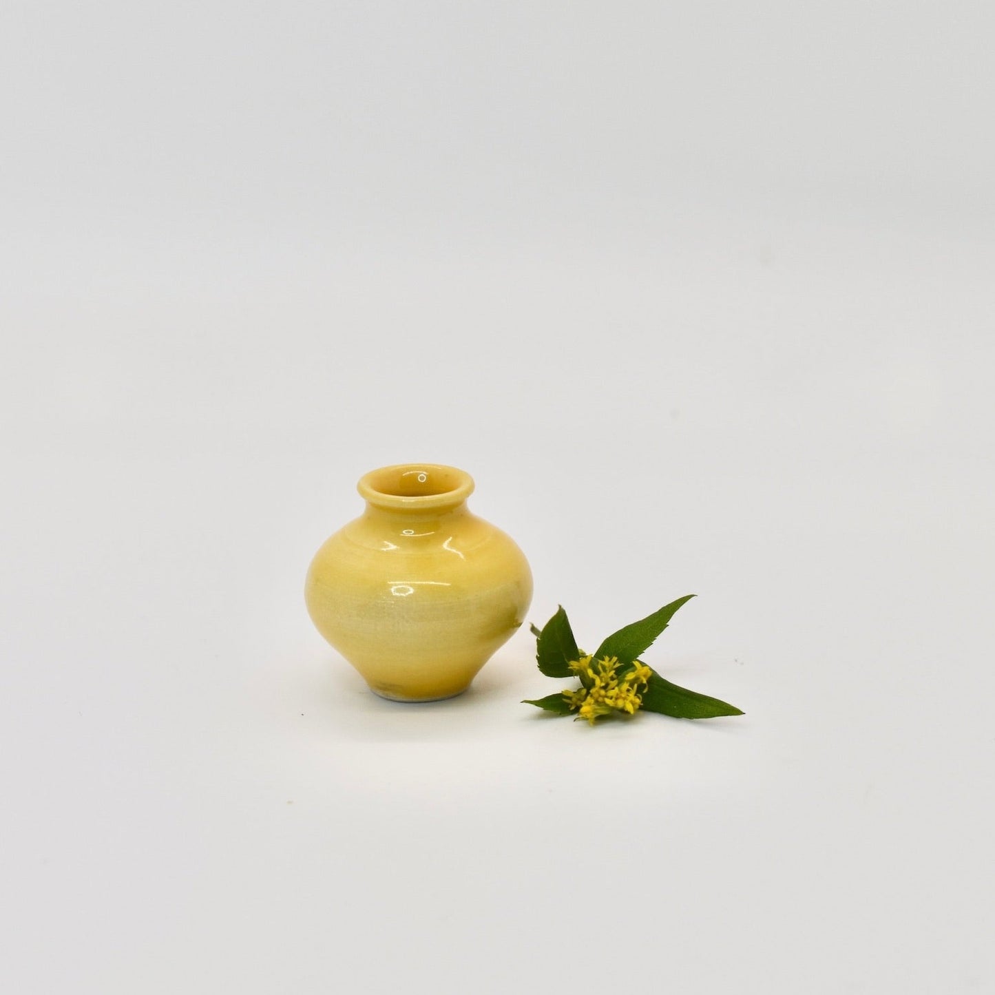 Mini Yellow Bud Vase #2032