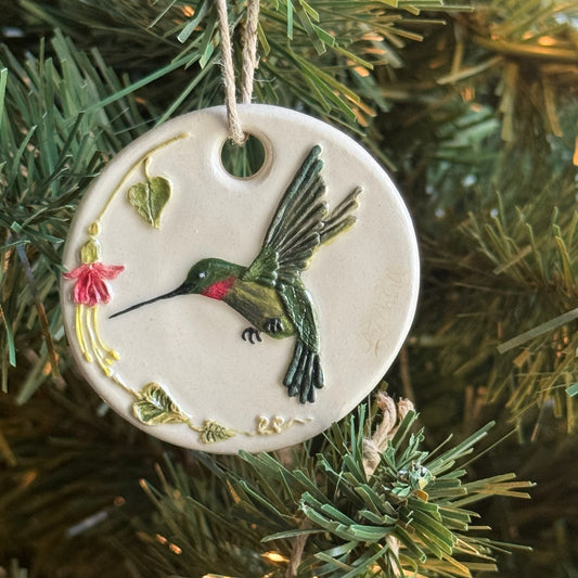Hummingbird Ornament  #4017
