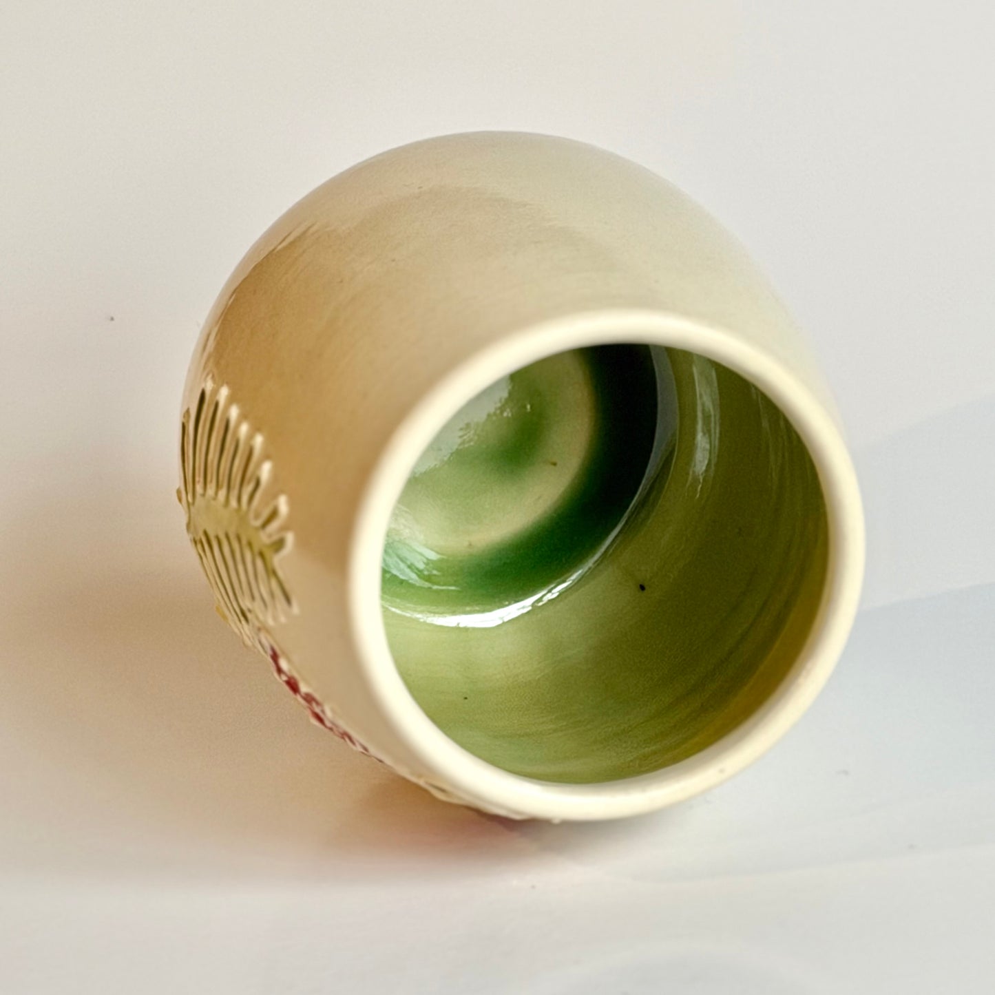 Botanical Cup: Mushroom & Fern  #4139