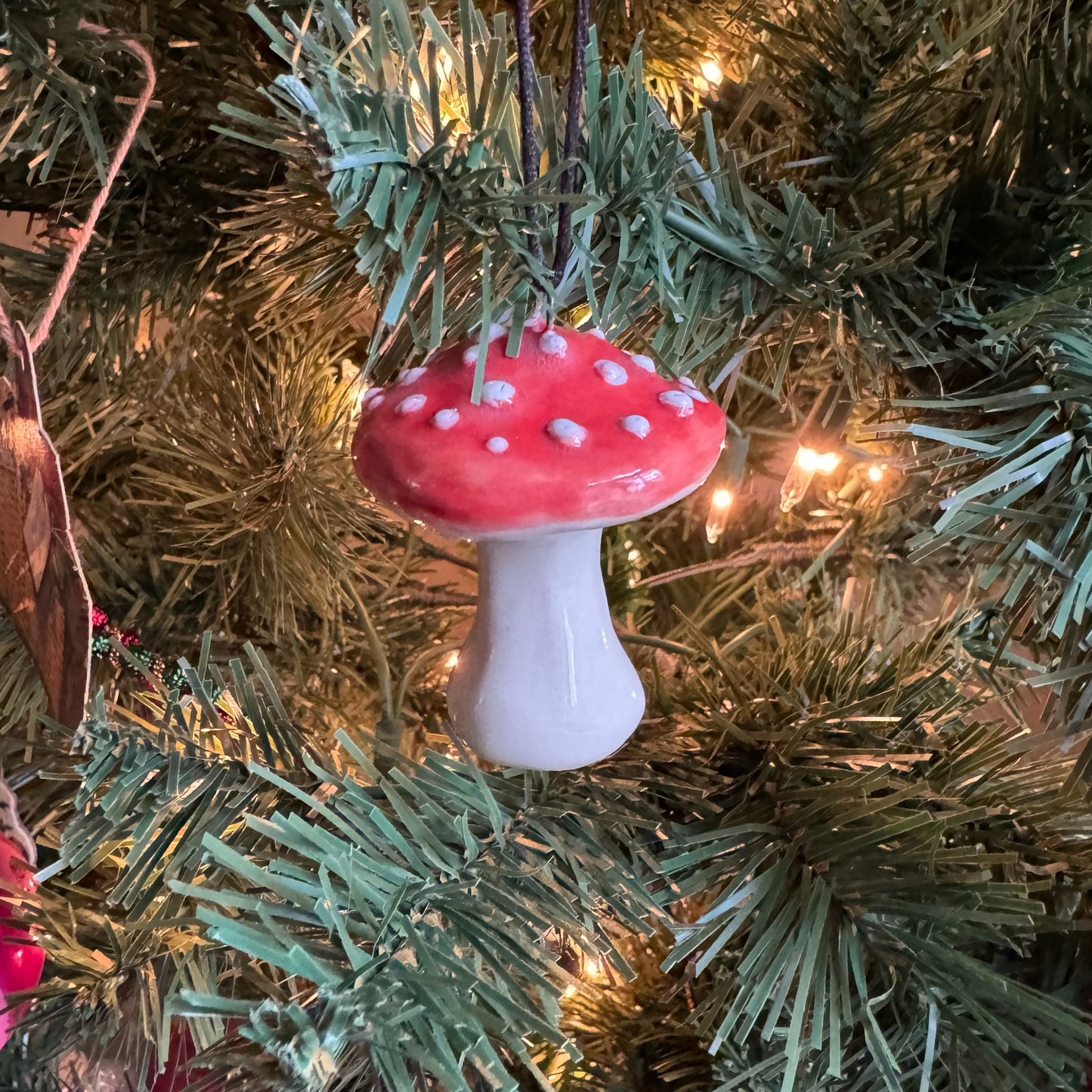 Little Mushroom Ornament  #2081