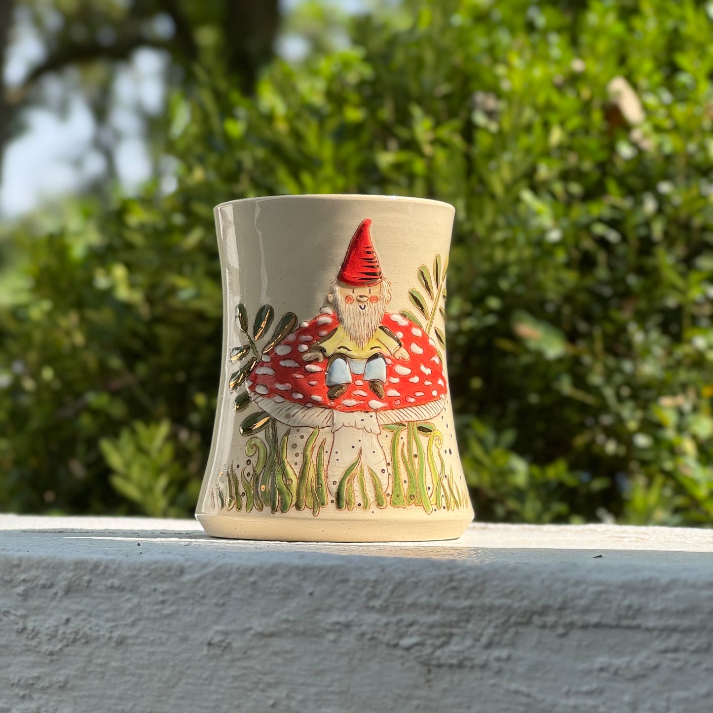 Gnome & Mushroom Creature Cup (Large) #4090