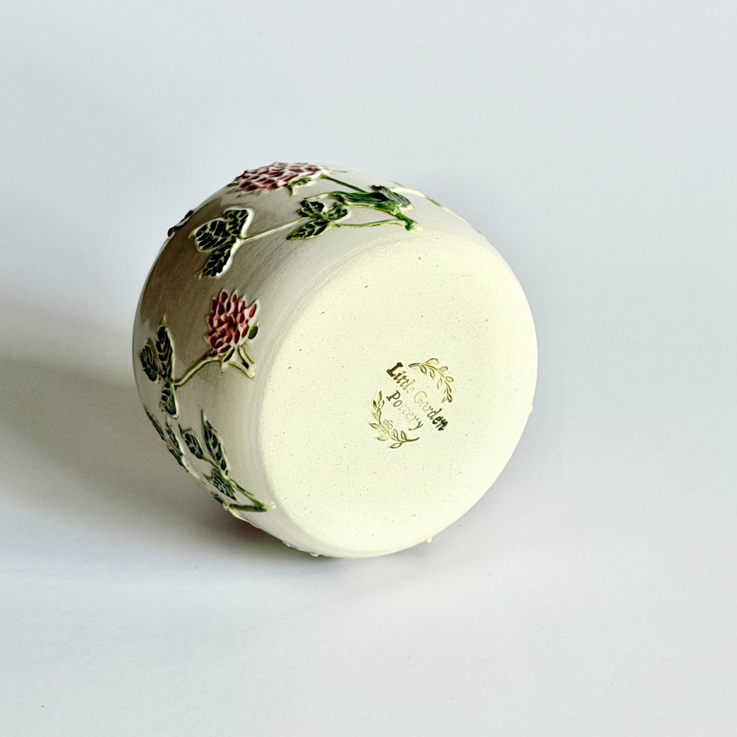 Botanical Vase: Clover & Honeybee #4125