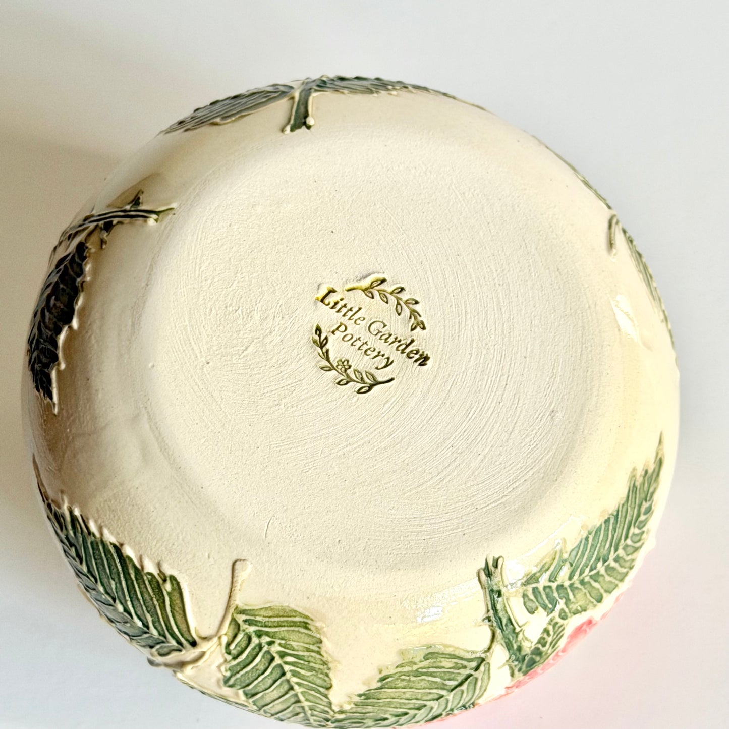 Botanical Vase: Rose & Beetle #4123