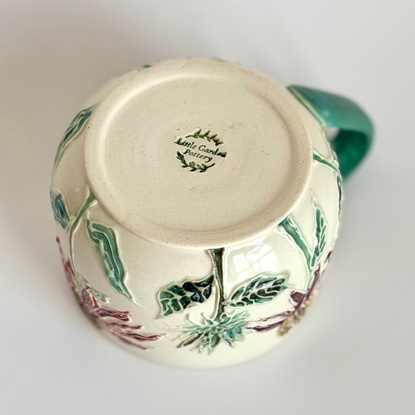 Botanical Mug: Goldfinch & Coneflower #4165