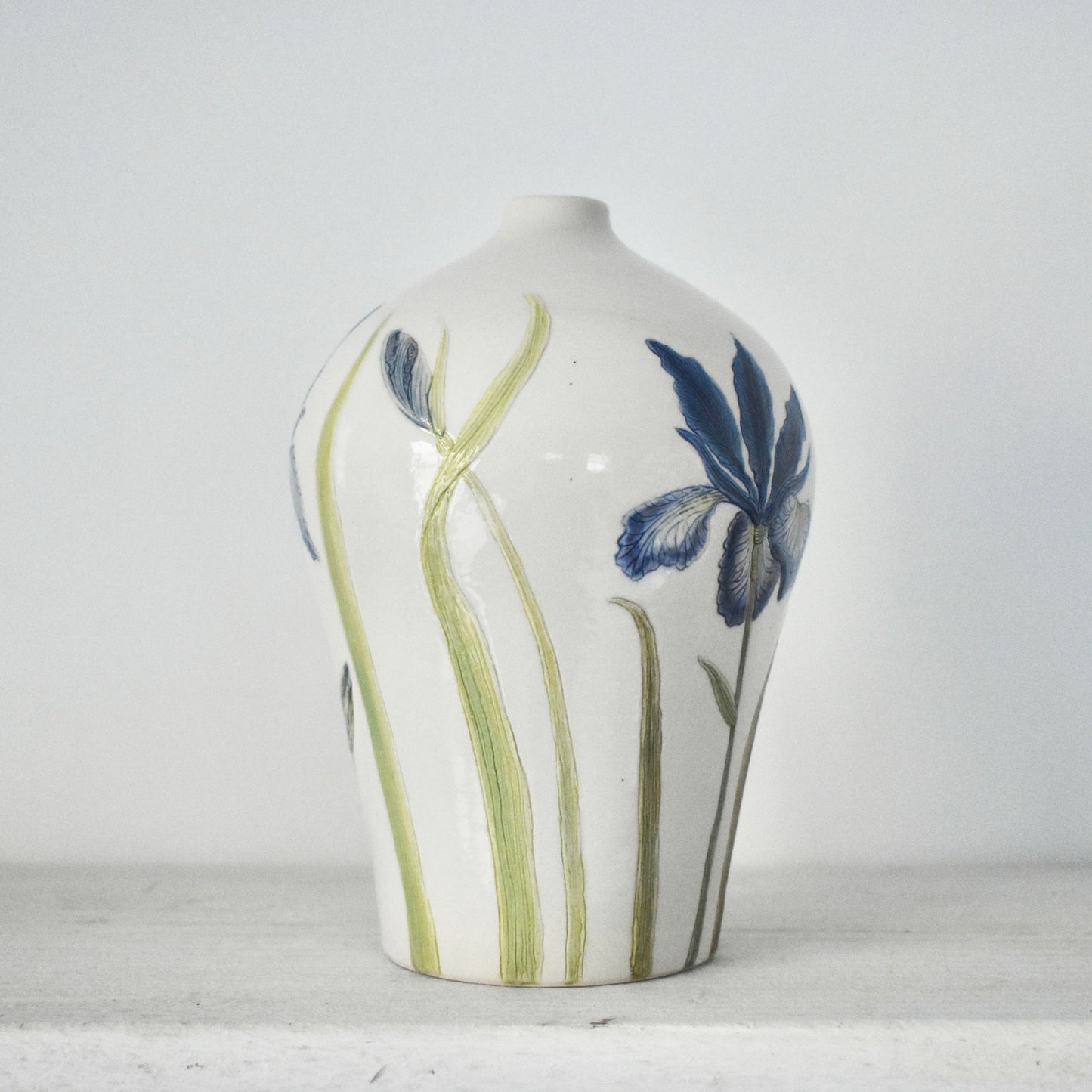 Iris & Cabbage White  #4005