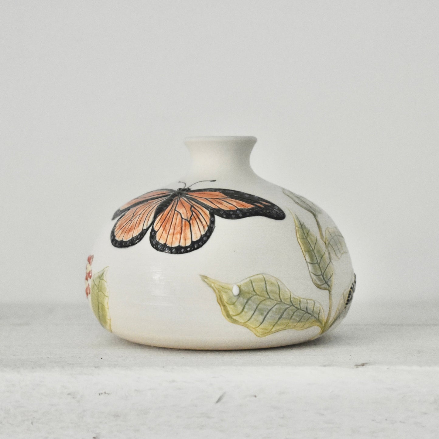 Monarch & Milkweed  #4003
