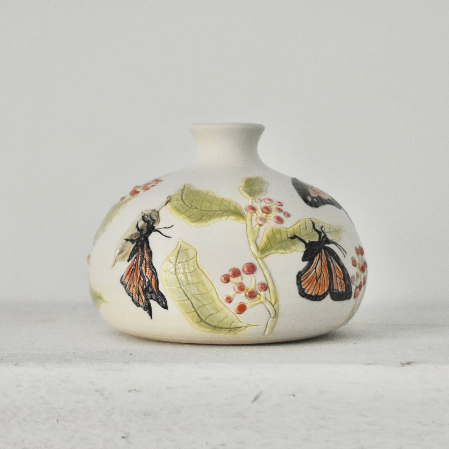 Monarch & Milkweed  #4003