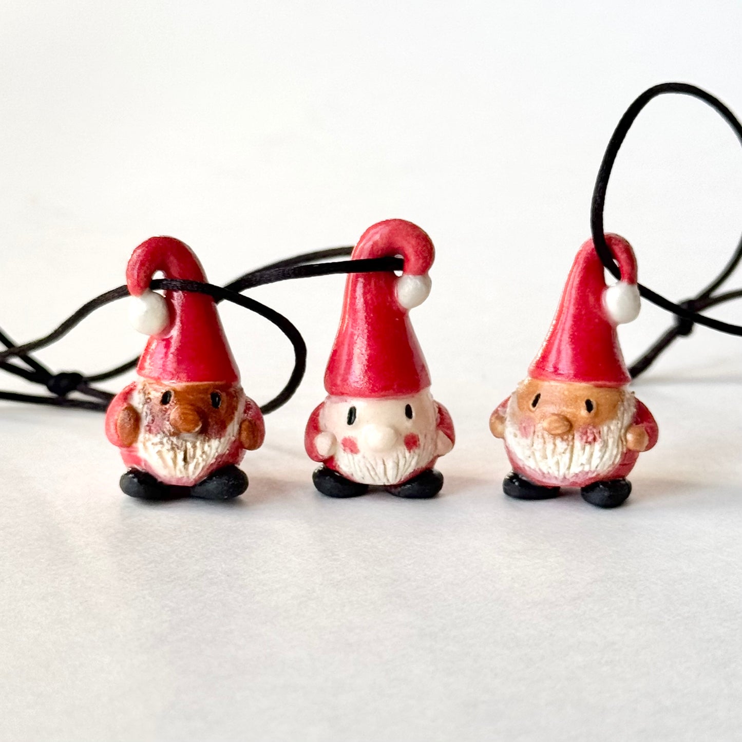 Mini Santa Gnome Ornament: Medium Skin Tone #2141