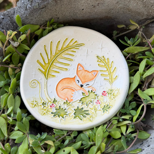 Trinket Dish Large: Forest Fox #4111