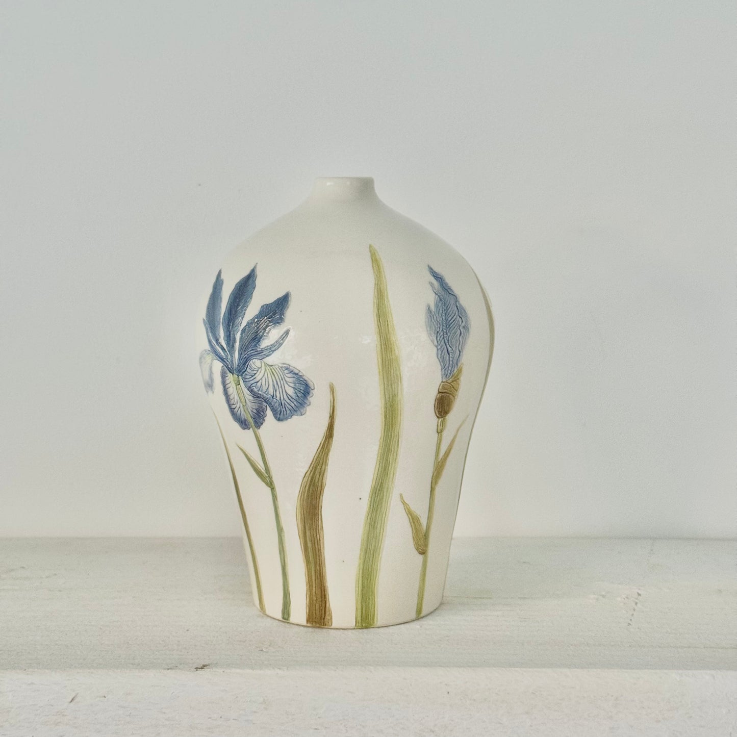 Iris & Cabbage White  #4005