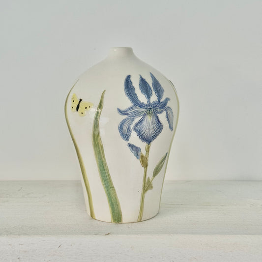 Iris & Cabbage White  #4005