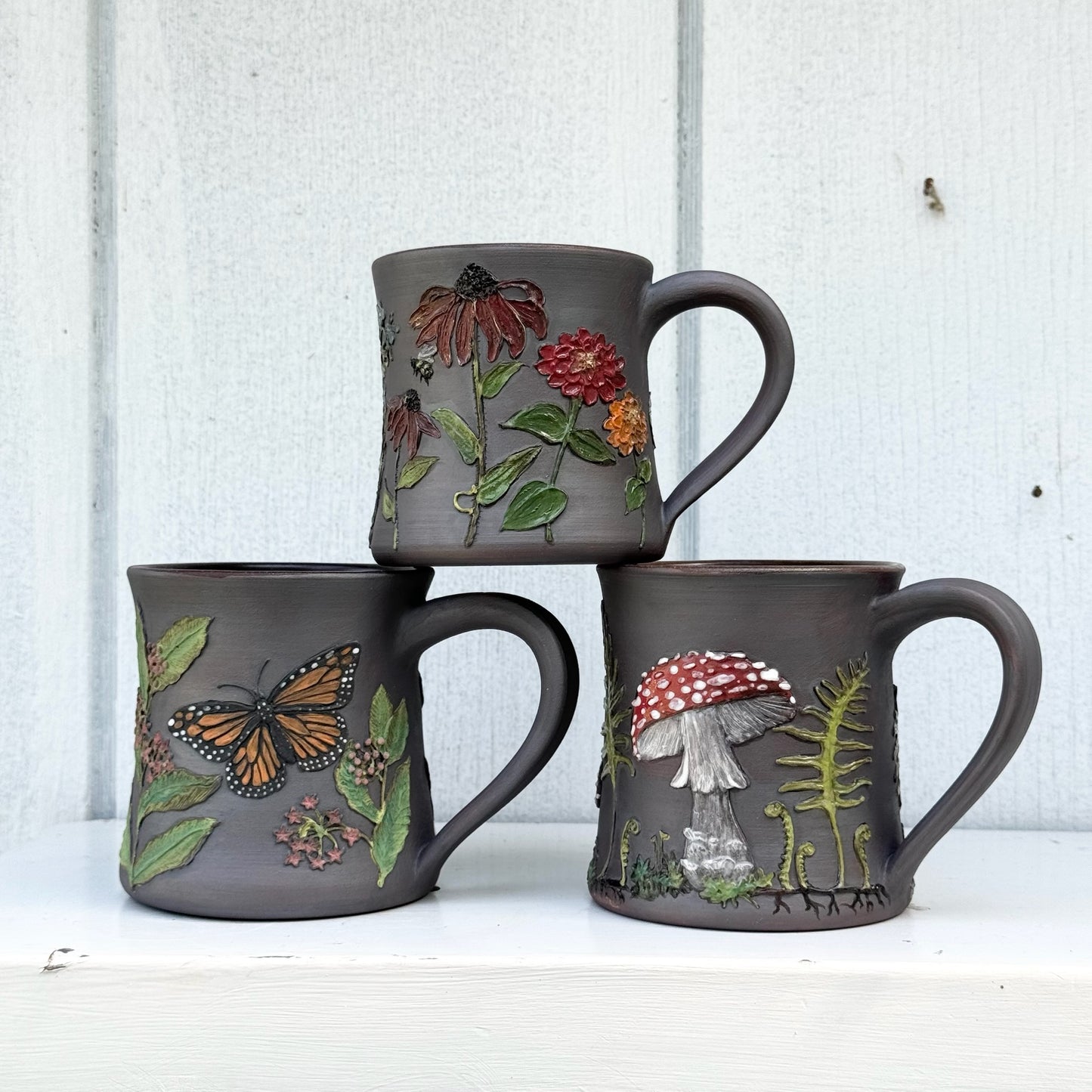 Monarch & Milkweed Botanical Mug #4050