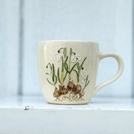 Snowdrop Botanical Mug #4045